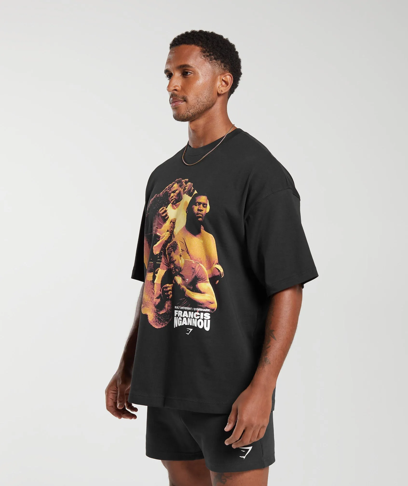 GS x Francis Ngannou Graphic Tee - Black