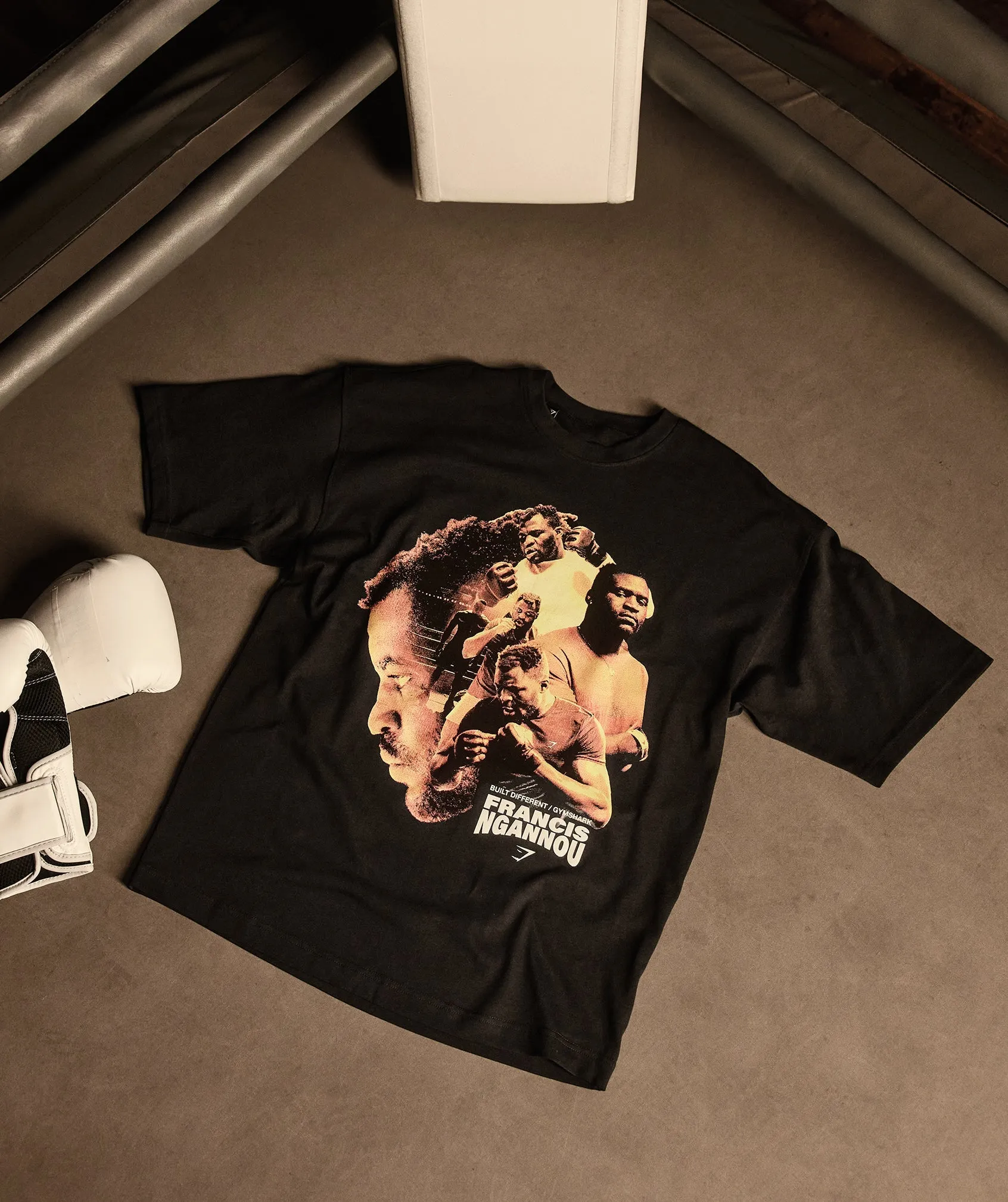 GS x Francis Ngannou Graphic Tee - Black