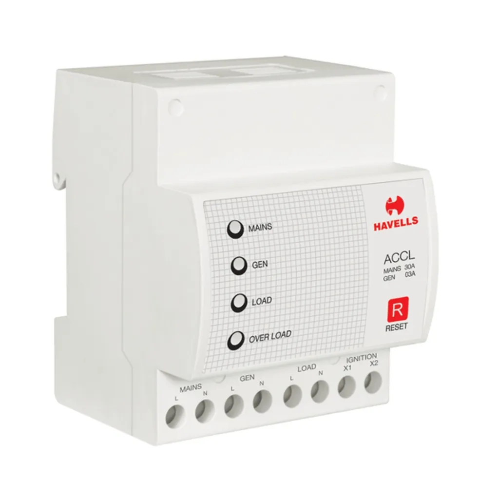 Havells Premium SPN ACCL (Automatic Source Changeover with Current Limiter)  with GEN Start/Stop