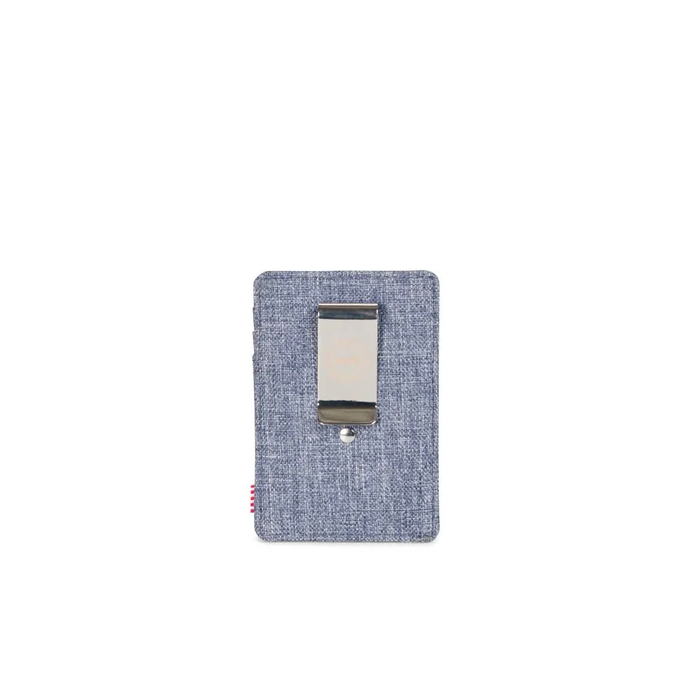 Herschel Raven Wallet - Dark Chambray Crosshatch