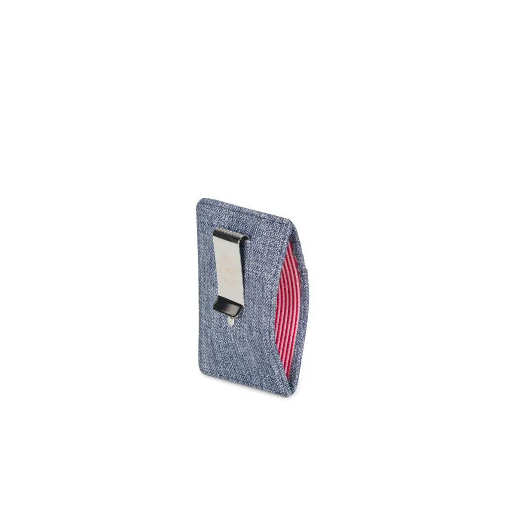 Herschel Raven Wallet - Dark Chambray Crosshatch