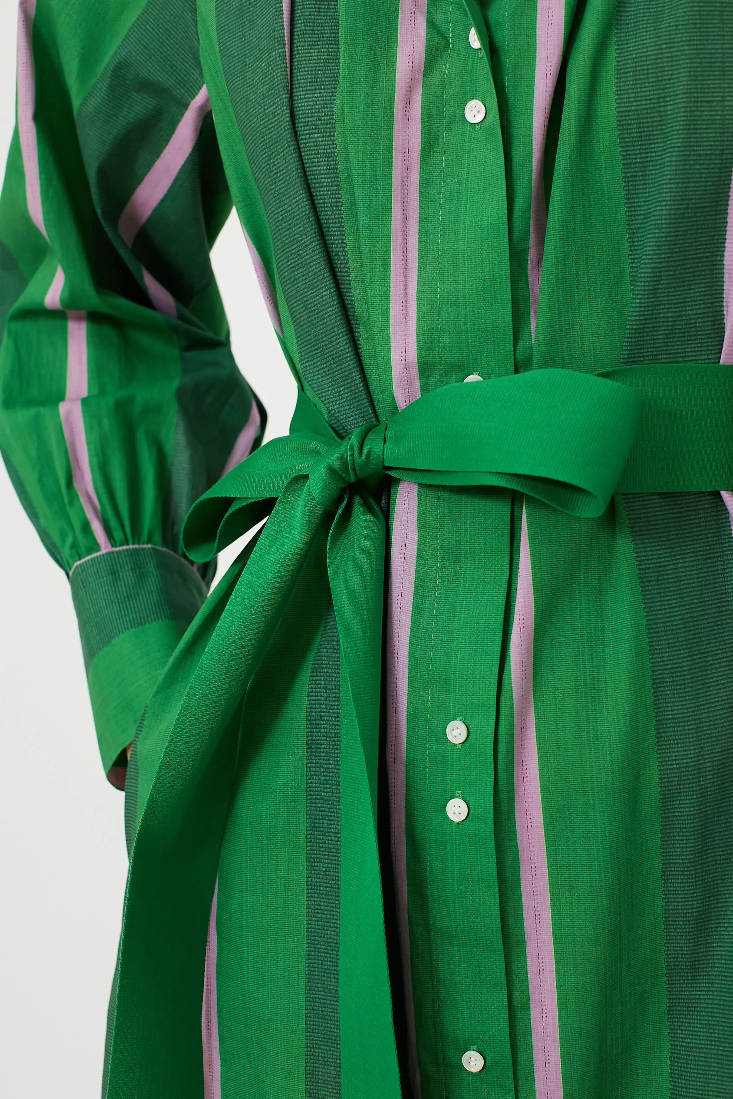 Jewel Green Calypso Shirt Dress