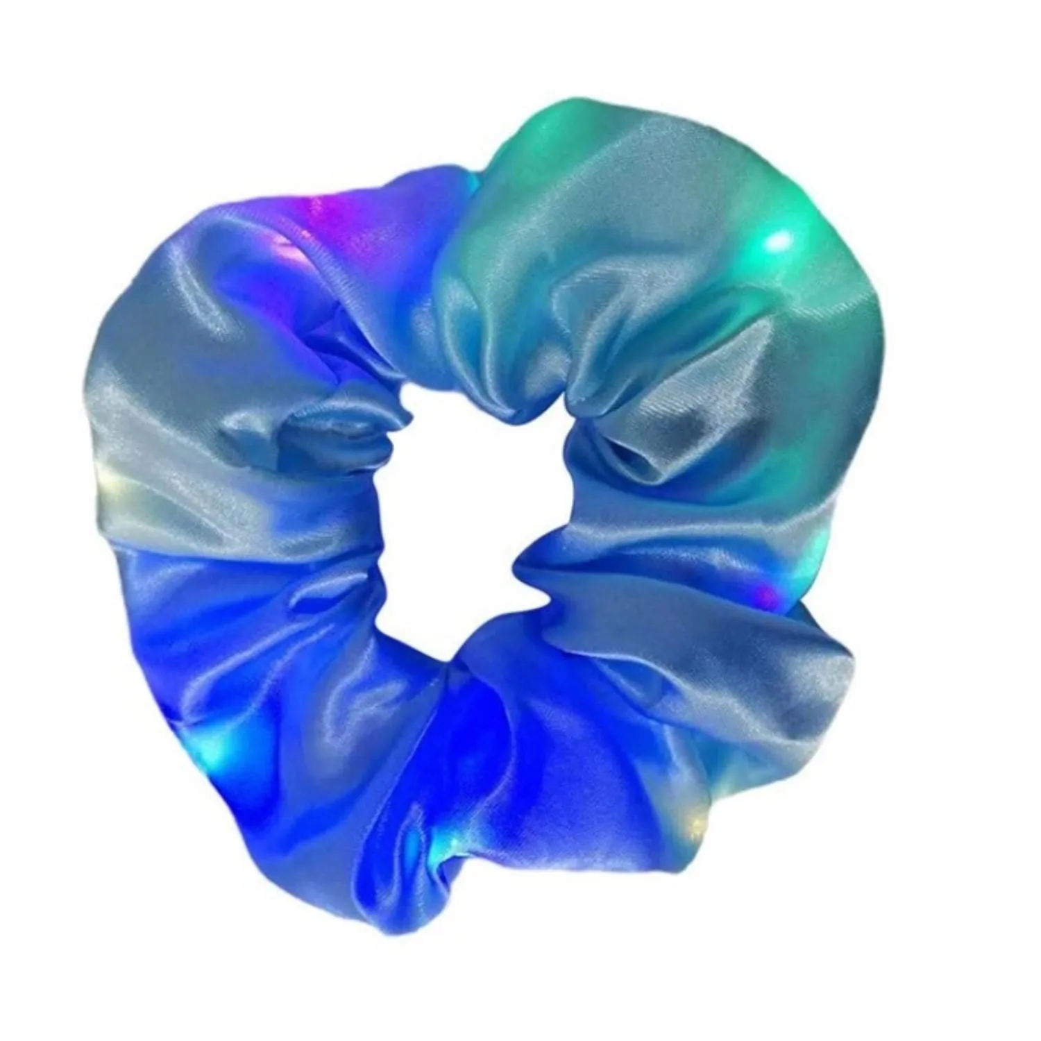 LED Satin Hair Scrunchie