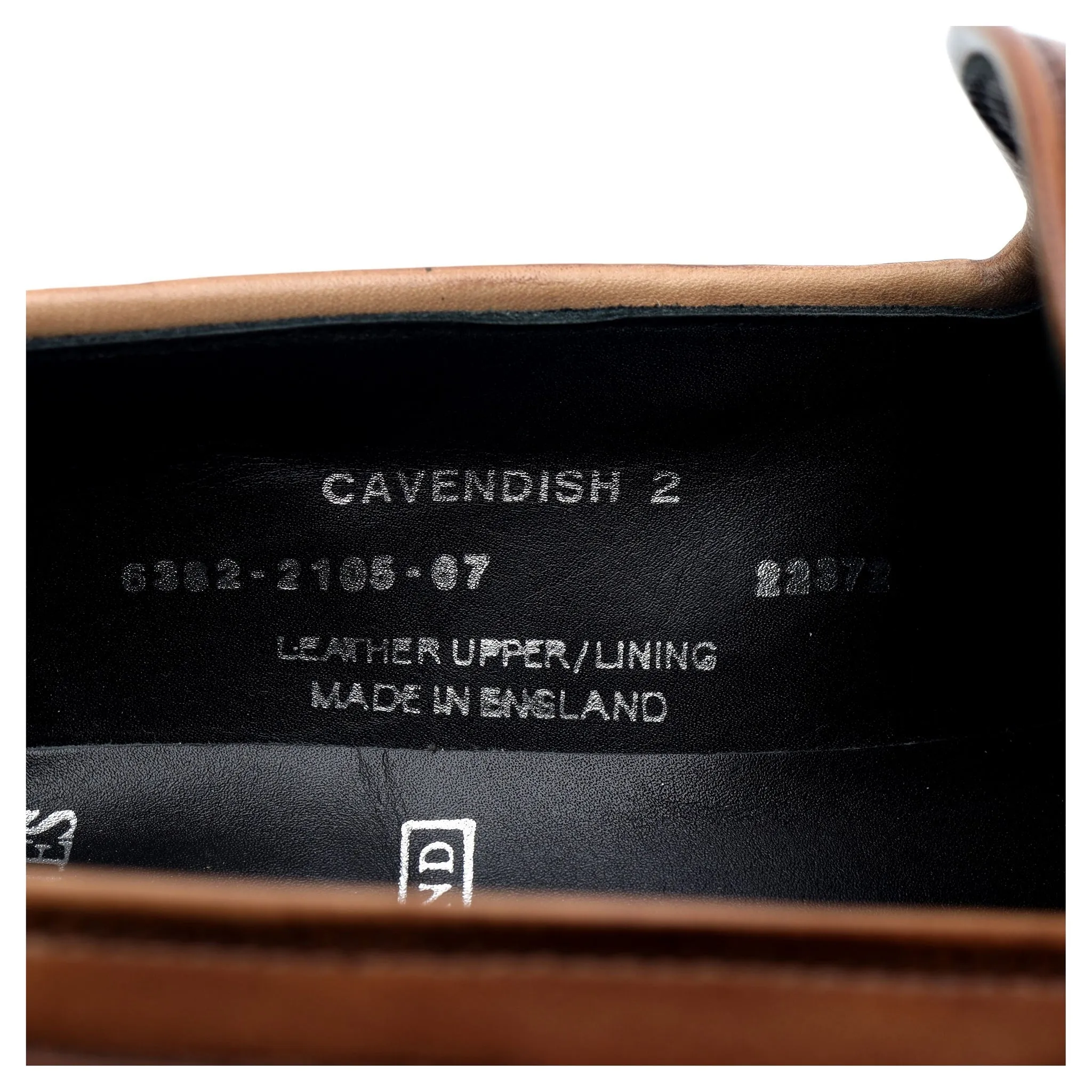 Ltd. Edition 'Cavendish 2' Brown Leather Tassel Loafers UK 8.5 E