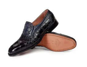 Mauri - 1036 Insignia Body Alligator & Ostrich Hand Painted Dress Shoes