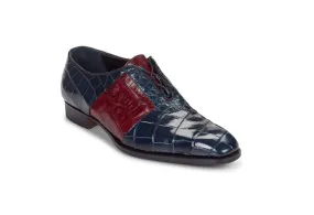 Mauri - 53169 "Giardini" Alligator/Baby Croc Dress Shoe