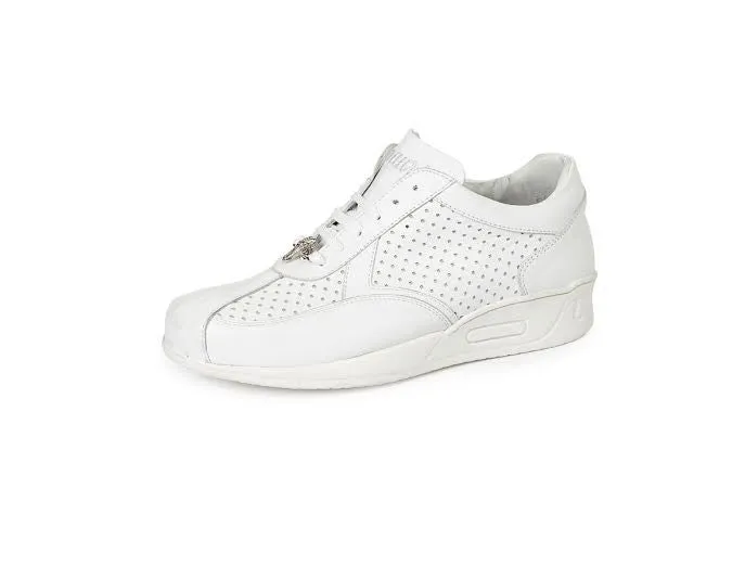 Mauri - M770 Crocodile Perforated Nappa Leather Sneakers