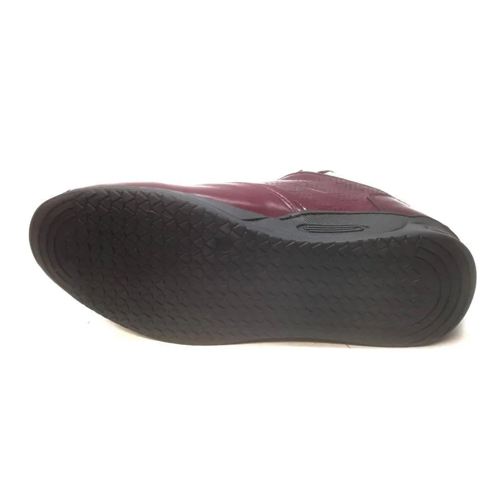 Mauri M770/1 Wine Crocodile Tail Sneakers