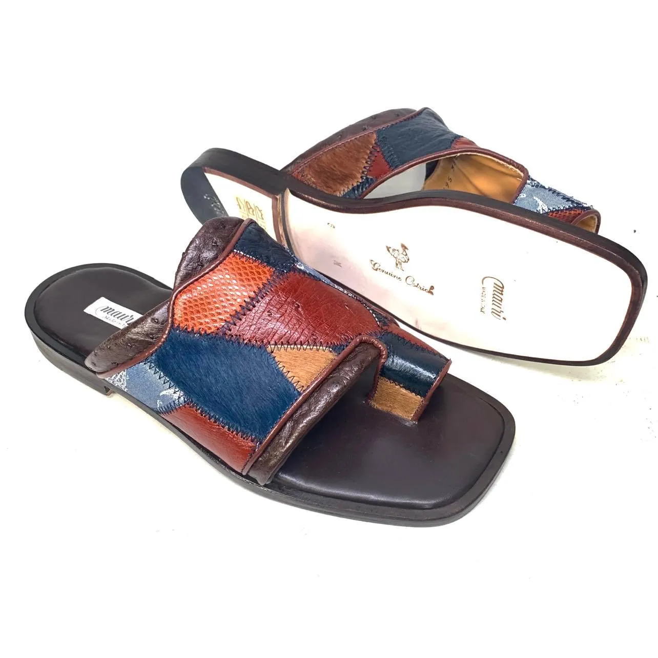 Mauri - "1495 Cannes" Ostrich Sandal