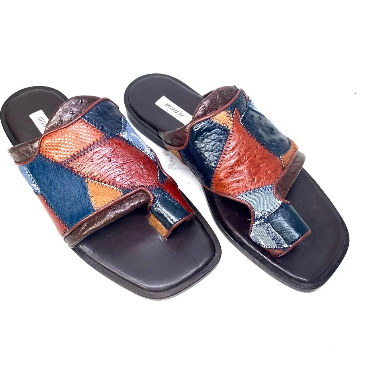 Mauri - "1495 Cannes" Ostrich Sandal