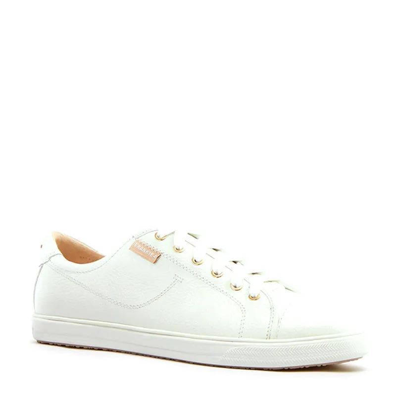 NAT III - WHITE TUMBLED LEATHER