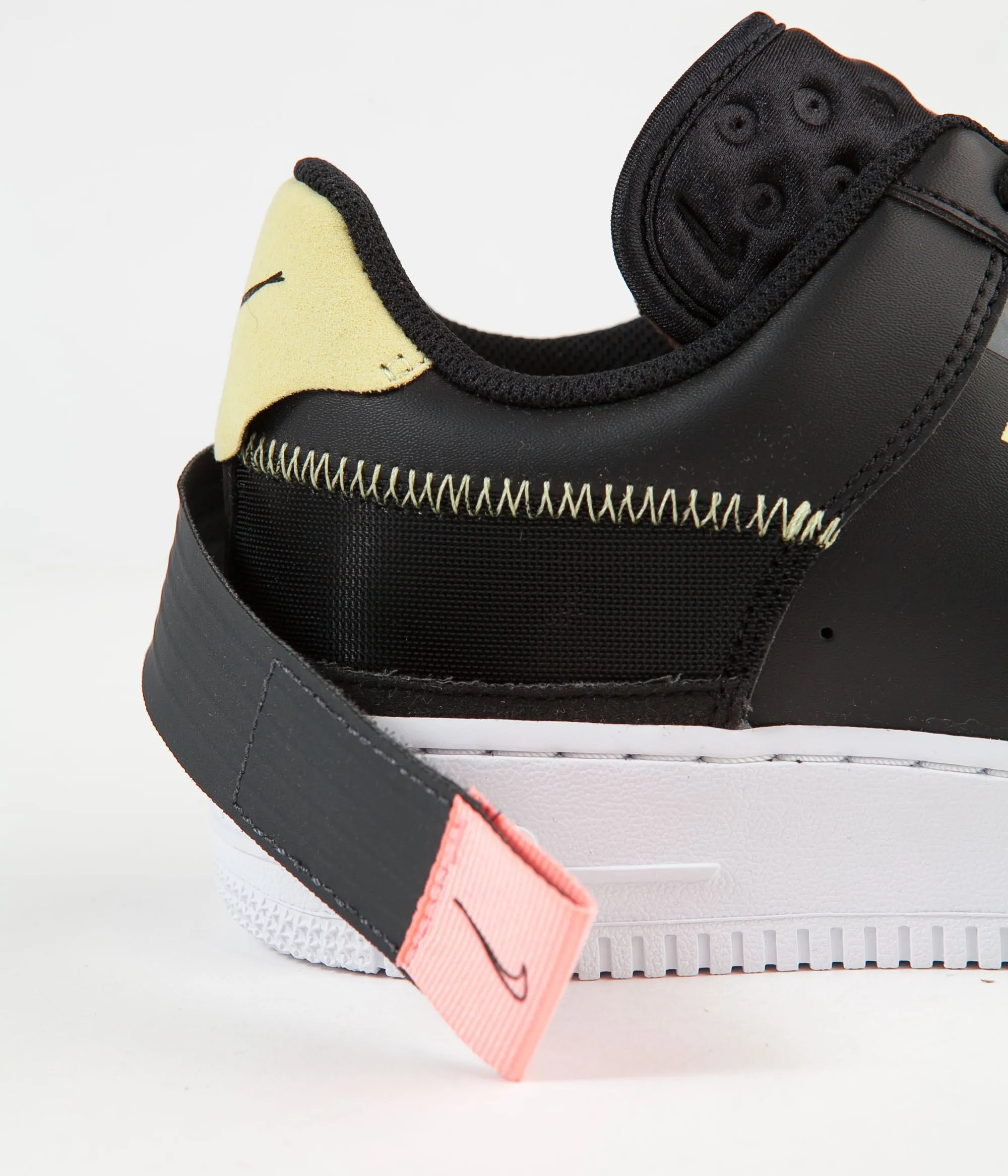 Nike Air Force 1 Type Shoes - Black / Anthracite - Zinnia - Pink Tint