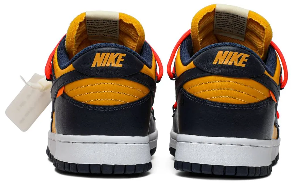 Nike Dunk Low x Off-White University Gold (Size UK9.5)