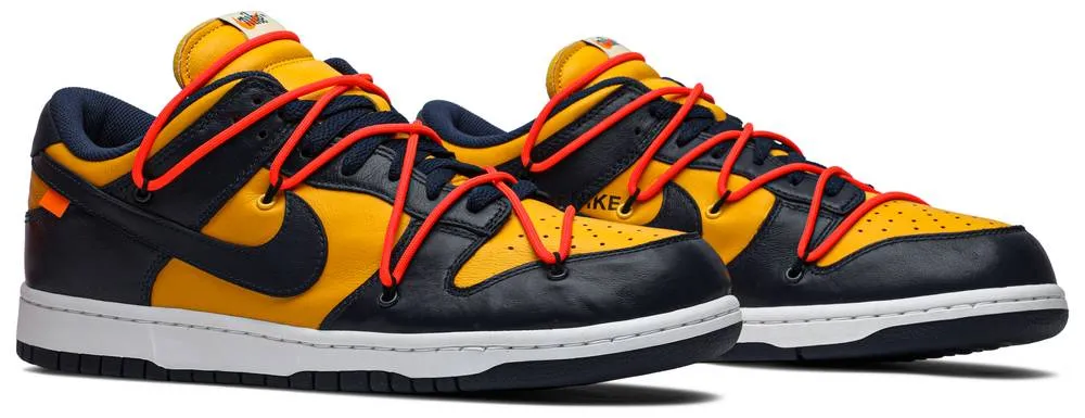 Nike Dunk Low x Off-White University Gold (Size UK9.5)