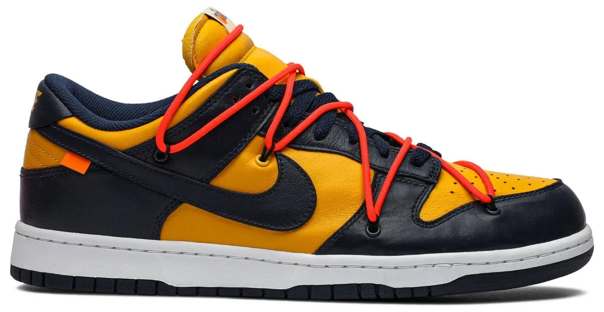 Nike Dunk Low x Off-White University Gold (Size UK9.5)