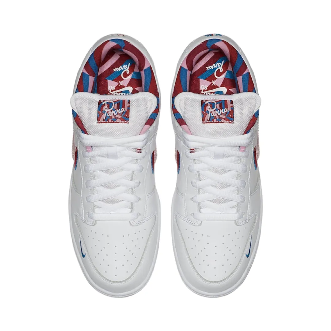 Nike SB Dunk Low Parra White Red Pink