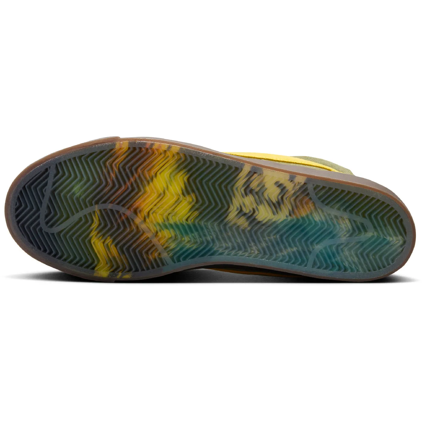 Nike SB  x ANTIHERO Zoom Blazer Mid Shoe - Rough Green / Armarillo - Rough Green