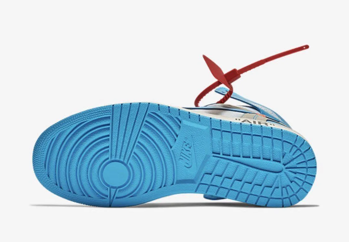 Off-White x Air Jordan 1 Retro High OG 'UNC'