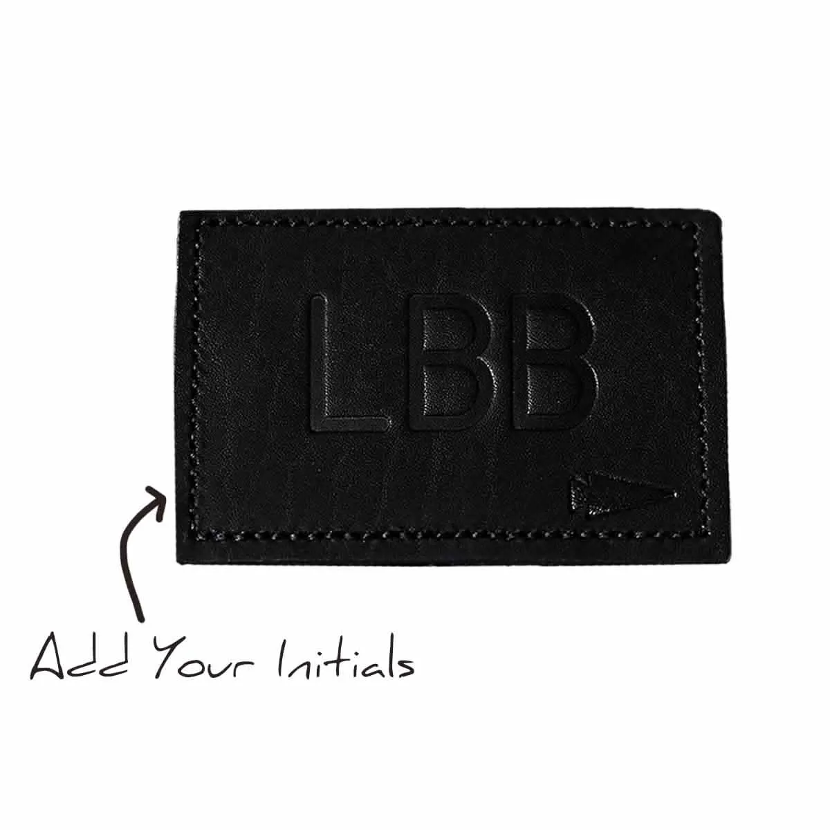 Patch  - Custom Leather Monogram