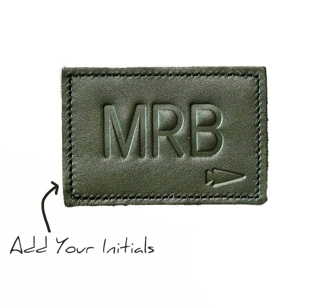 Patch  - Custom Leather Monogram