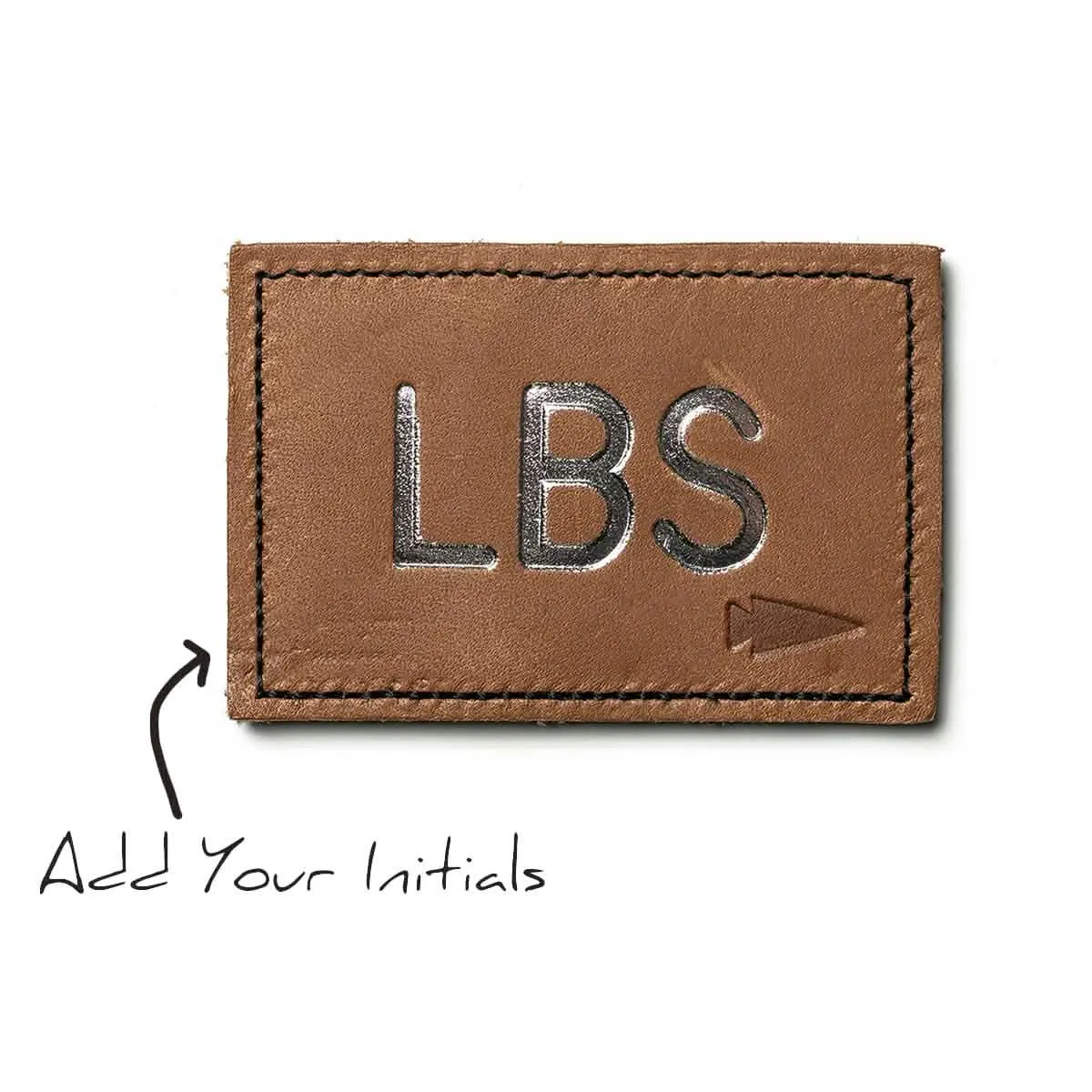 Patch  - Custom Leather Monogram