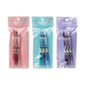 PILOT x Nikola Japanese Youth Magazine Style LJU-45UFNN 0.38mm Juice Pen Tricolor Set