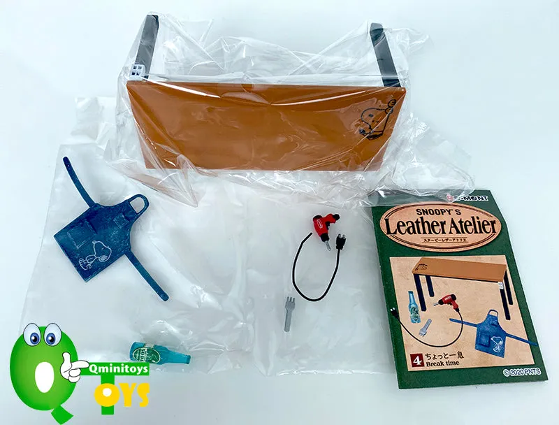 Rare 2020 Re-Ment Snoopy Leather Atelier Full Set of 8 pcs <Free Shipping>