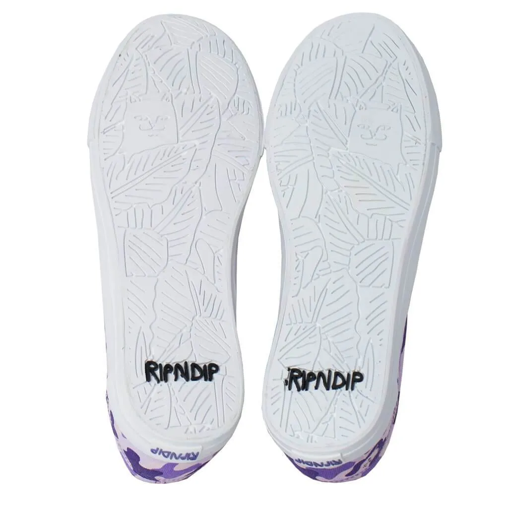 Ripndip Lord Nermal Slip On Shoes Purple Camo