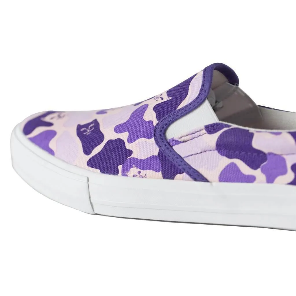 Ripndip Lord Nermal Slip On Shoes Purple Camo