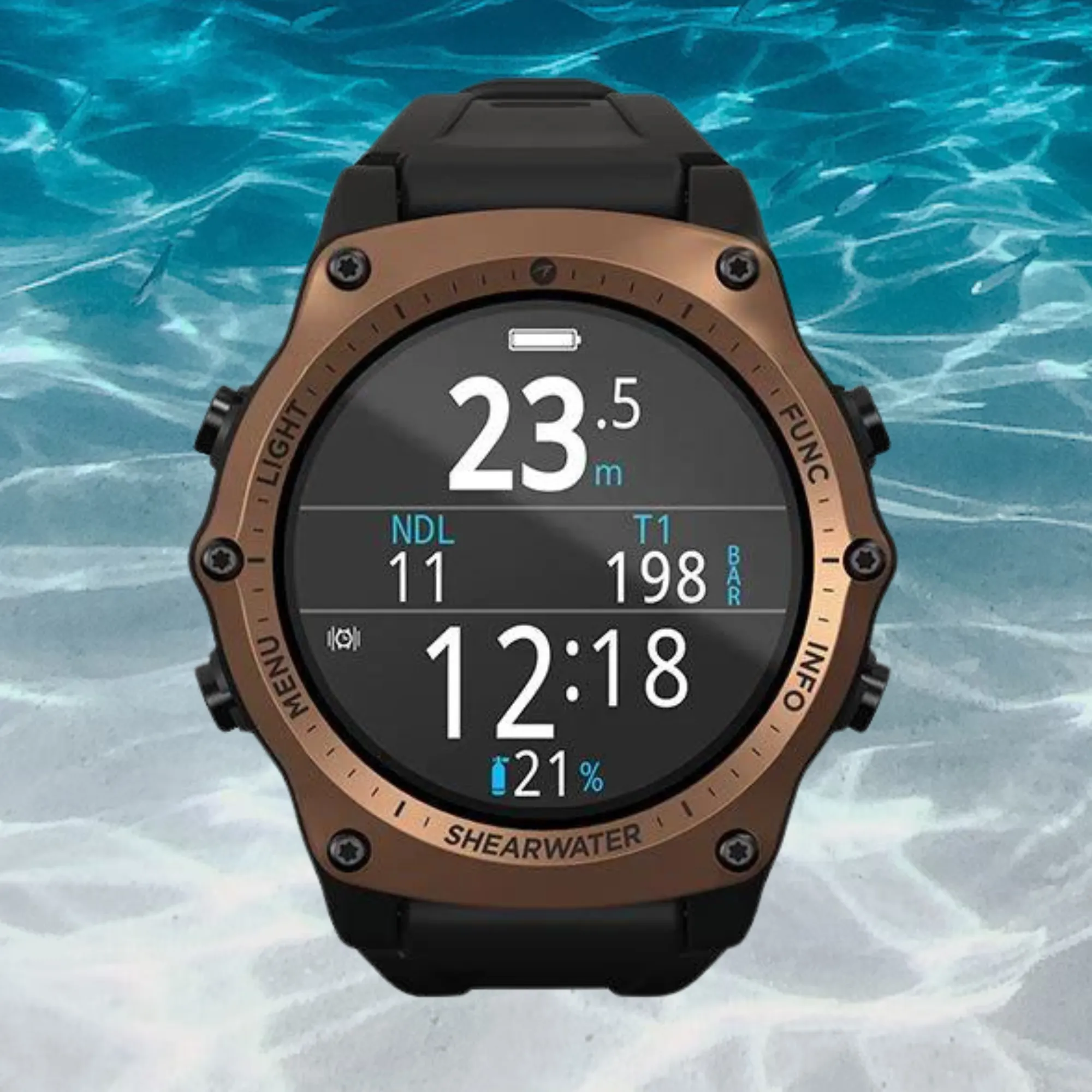 Shearwater Research Teric Color Wrist Dive Computer