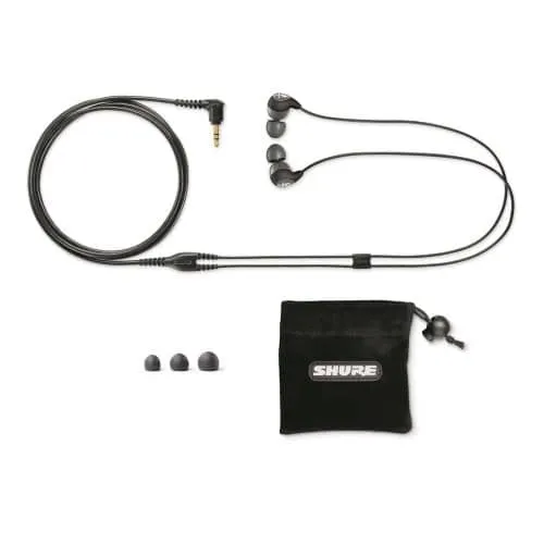 Shure Stereo In-ear Grey Earphones, Sound Isolating