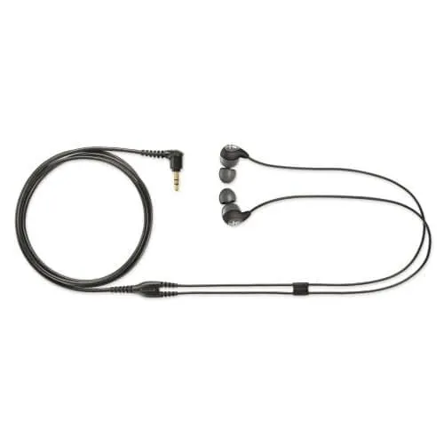 Shure Stereo In-ear Grey Earphones, Sound Isolating