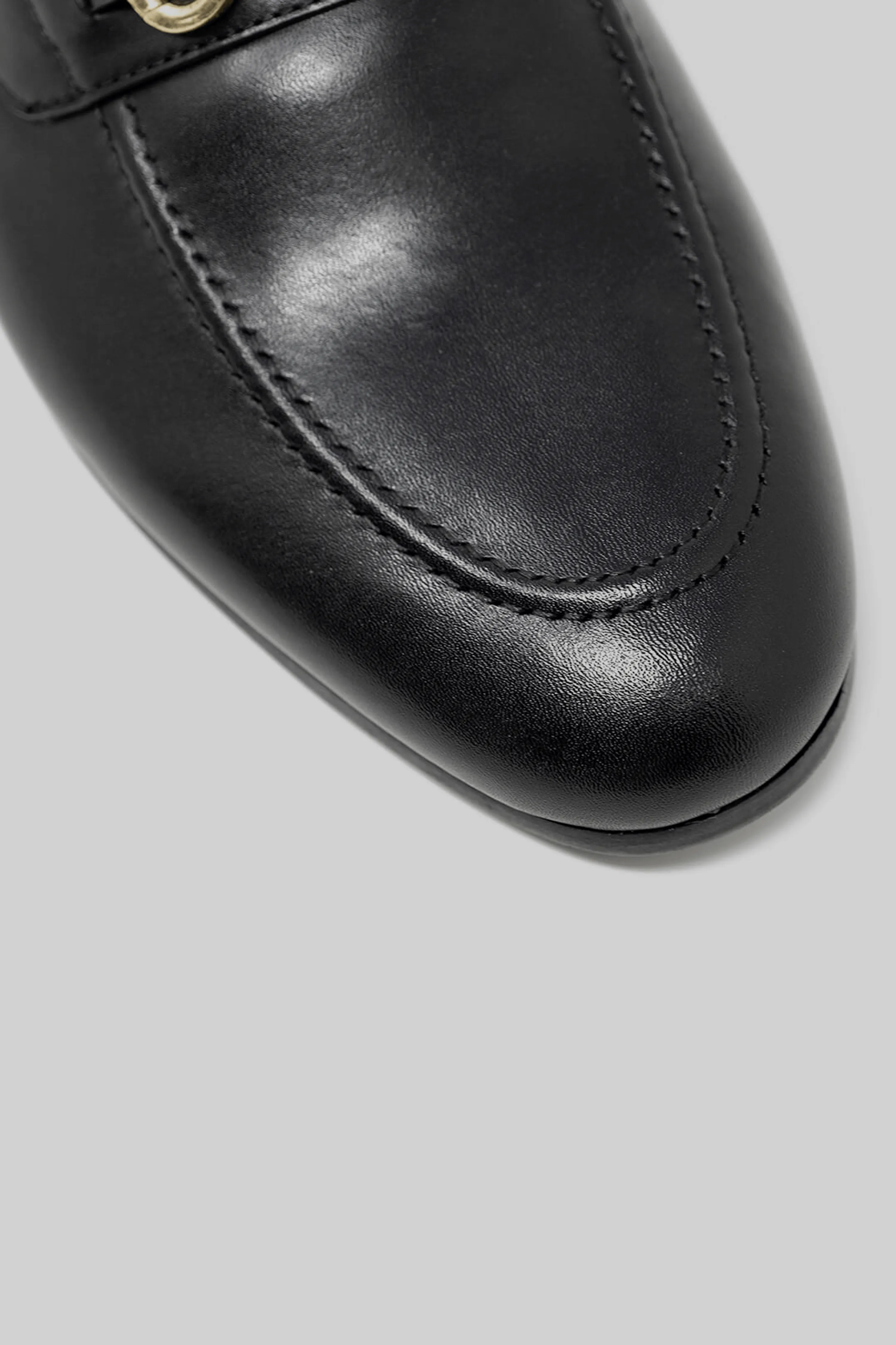 Terry Trim Loafer Black