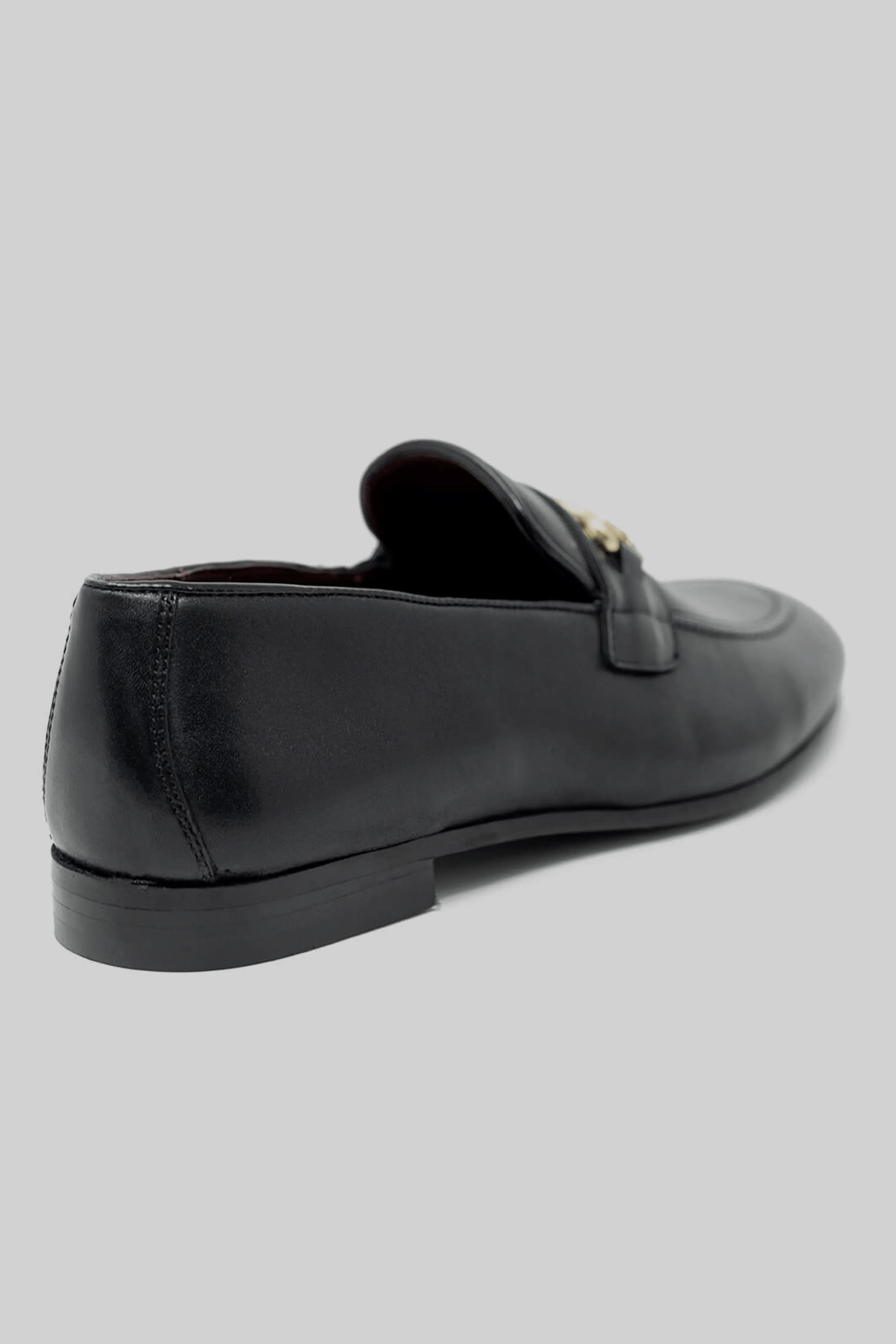 Terry Trim Loafer Black