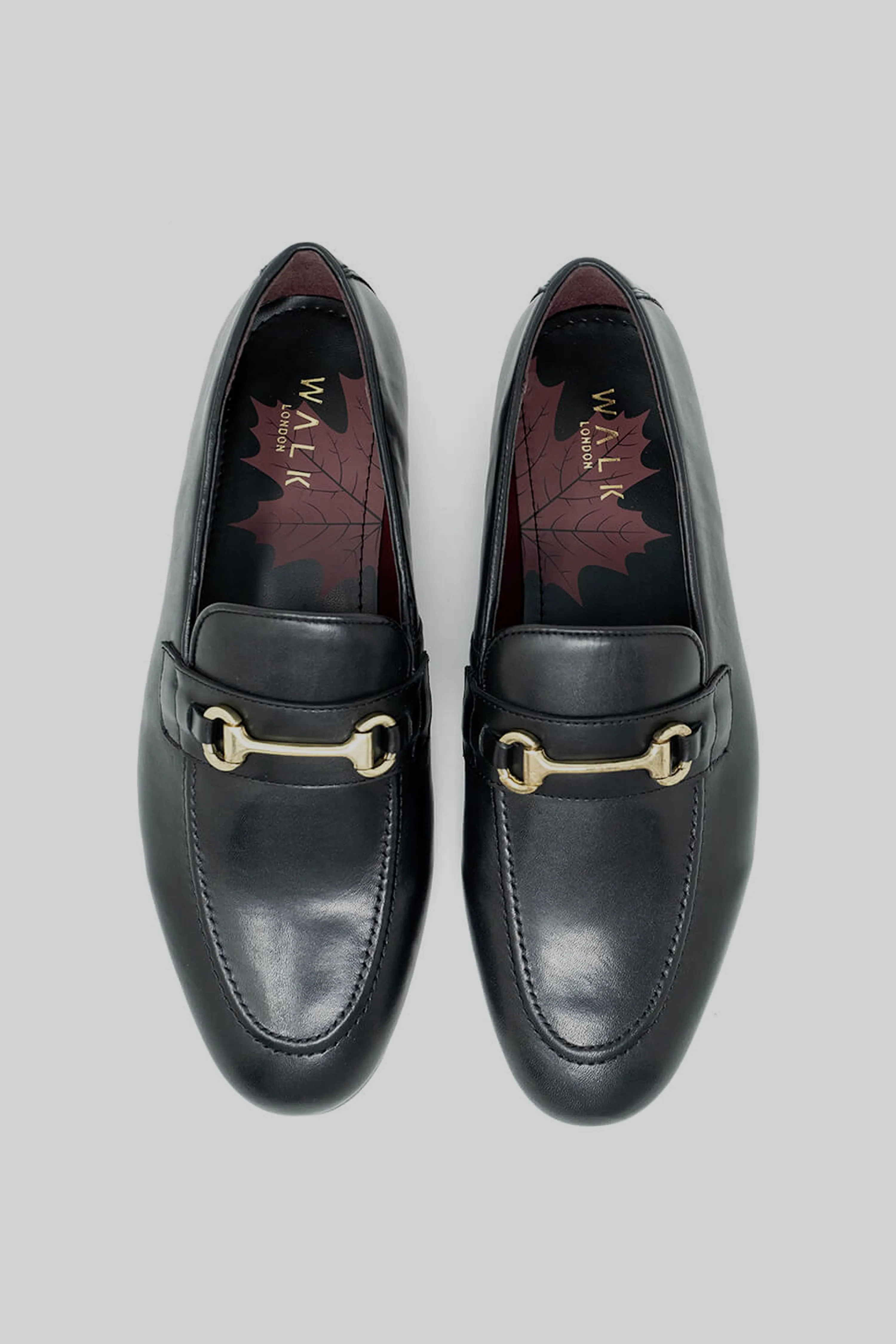 Terry Trim Loafer Black