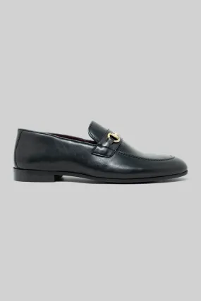 Terry Trim Loafer Black