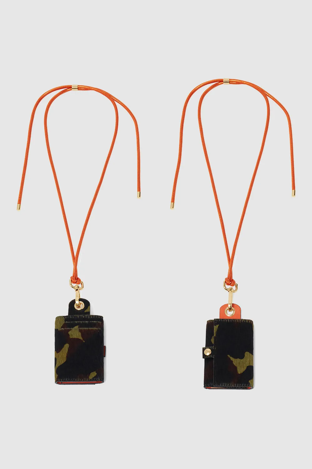 The Minis - 6 Key Holder in Camouflage leather