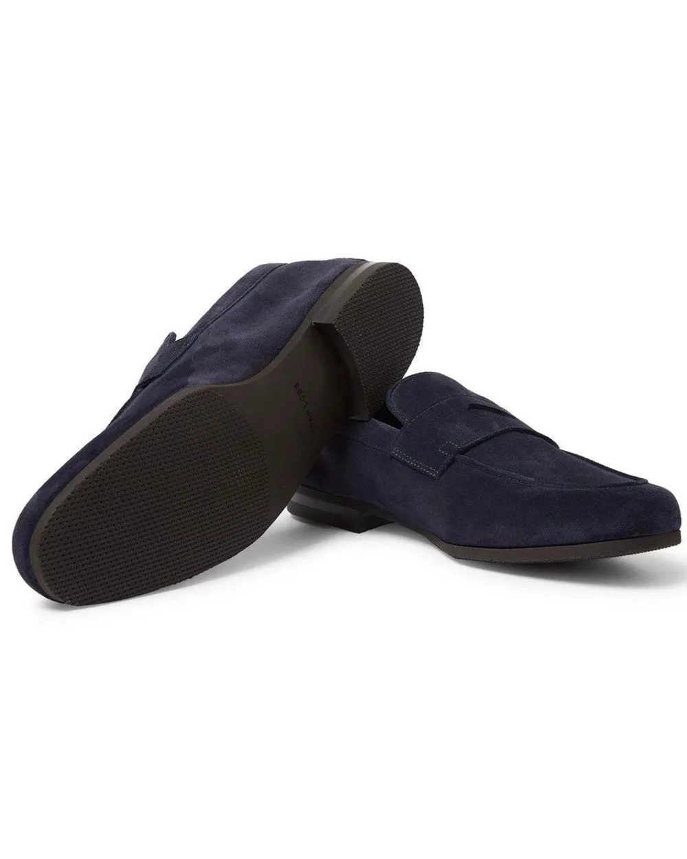 Thorne Suede Loafer in Navy