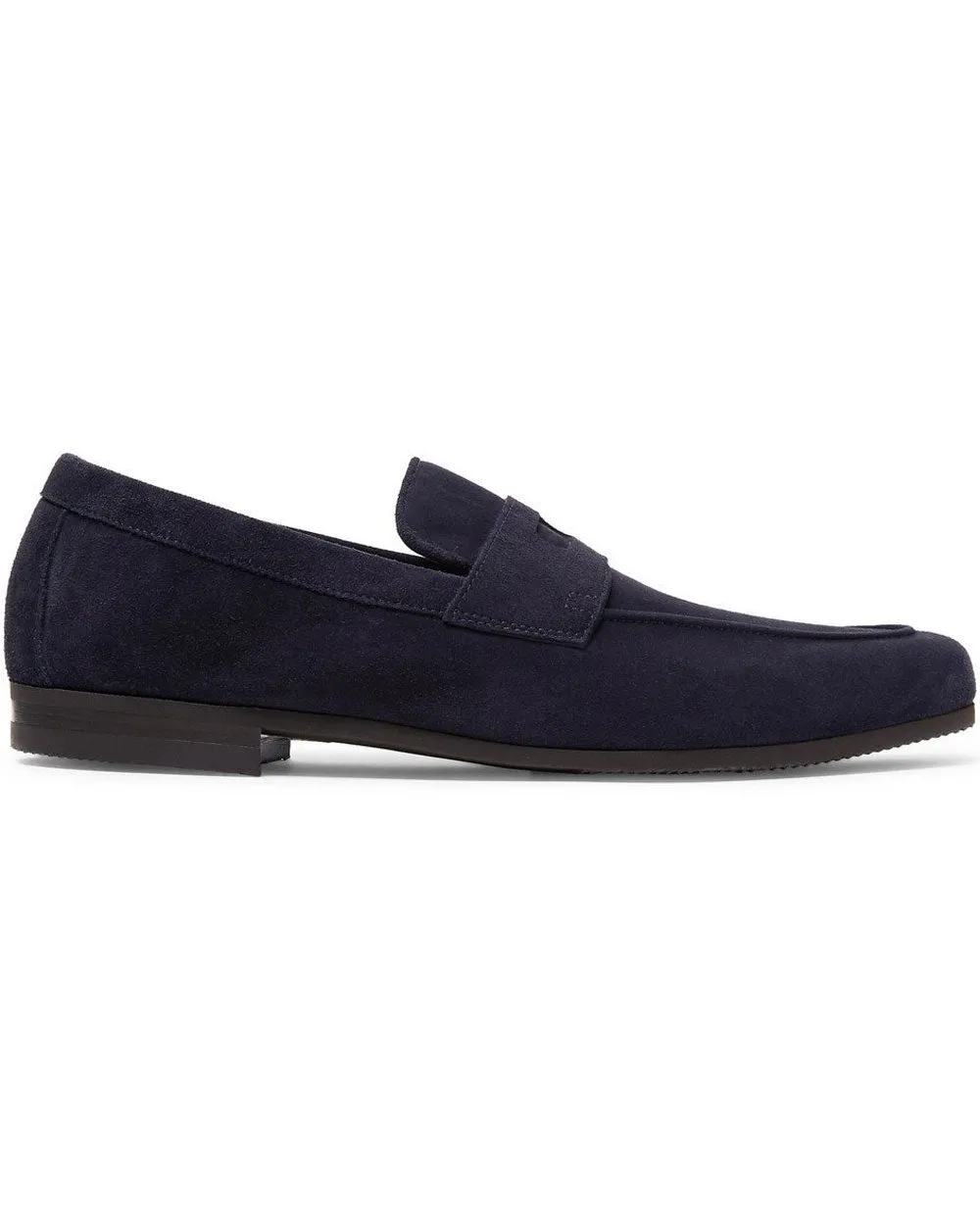 Thorne Suede Loafer in Navy