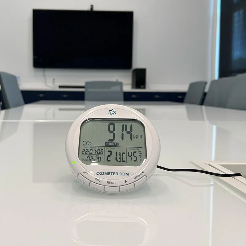 TIM10 Desktop CO2, Temp. & Humidity Monitor
