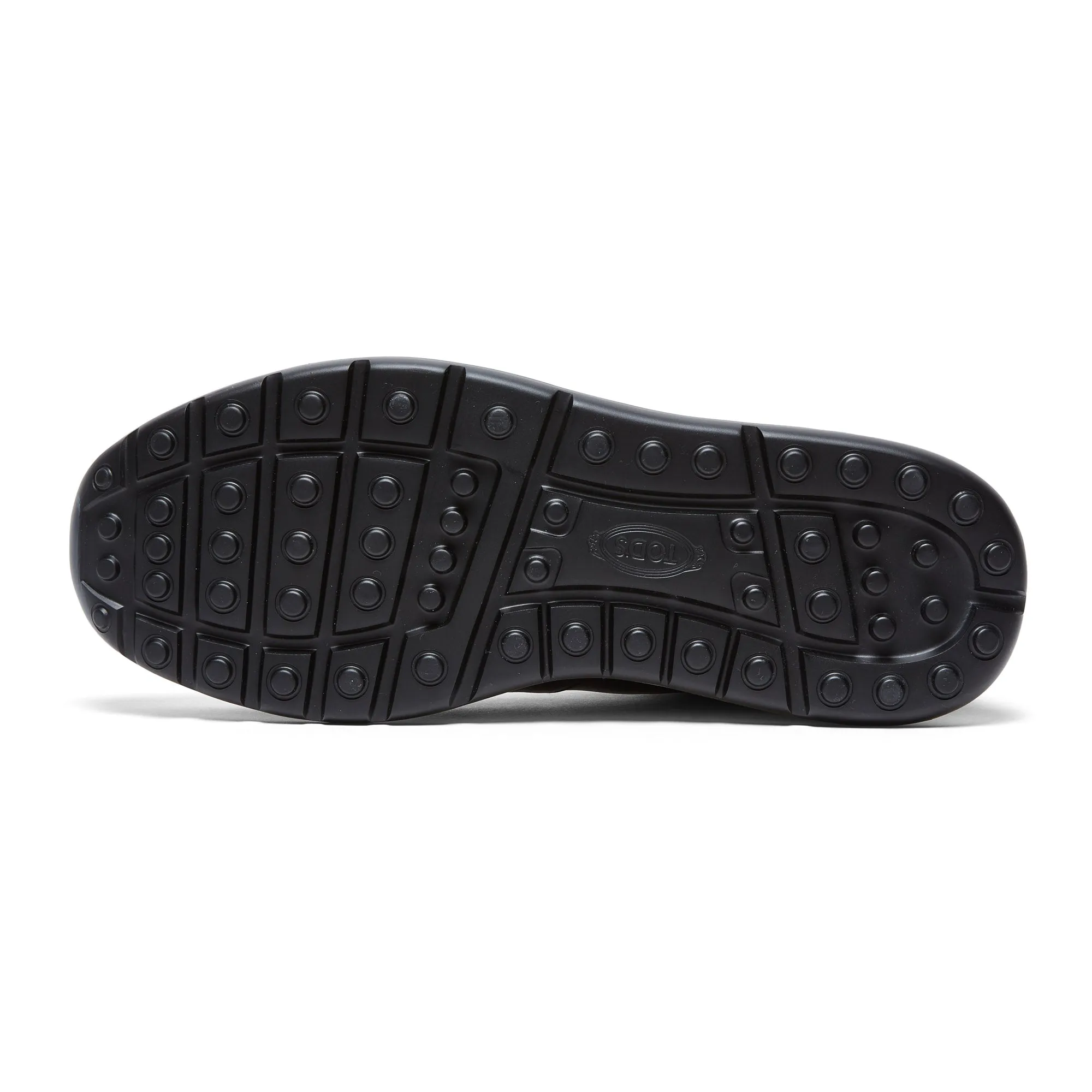 TOD's Leather Toggle Sneakers (Black)