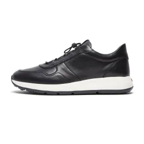 TOD's Leather Toggle Sneakers (Black)