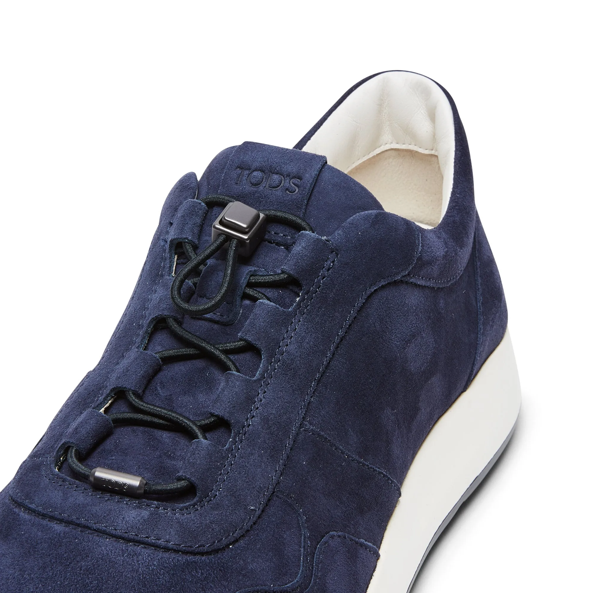TOD's Suede Toggle Sneakers (Blu)