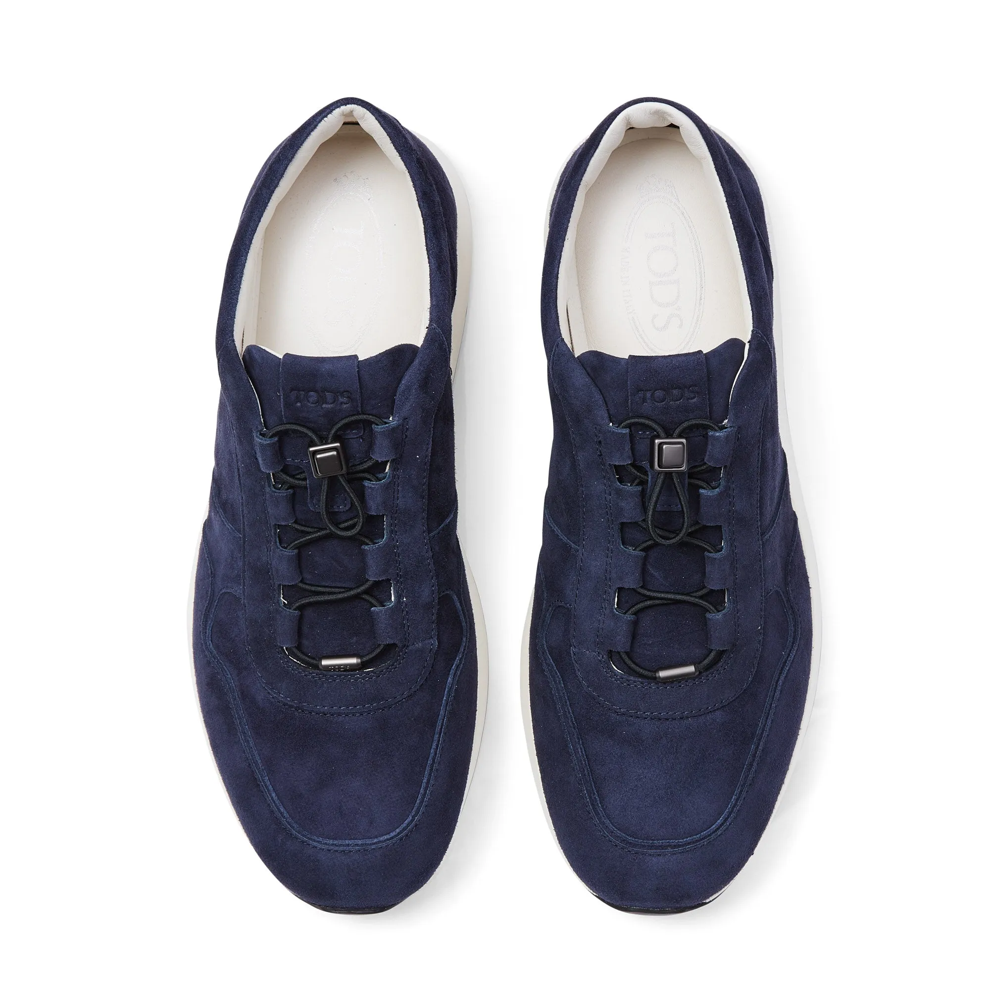 TOD's Suede Toggle Sneakers (Blu)