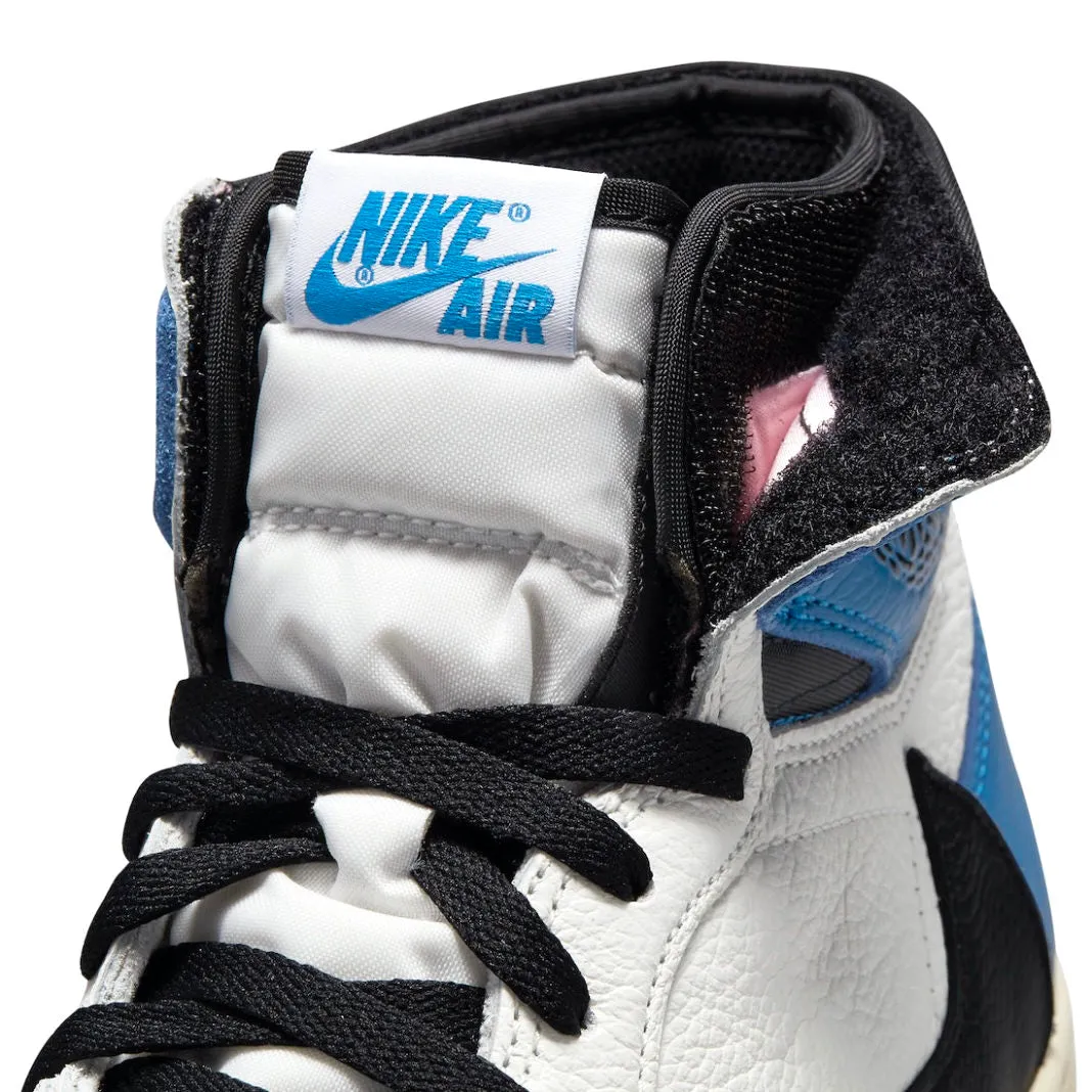 Travis Scott x Fragment x Air Jordan 1 Retro High White Black Royal Sail