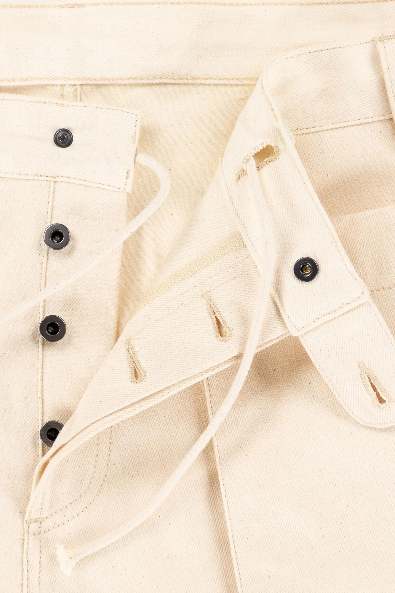 ULLAC x Gloverall Ecru Pants