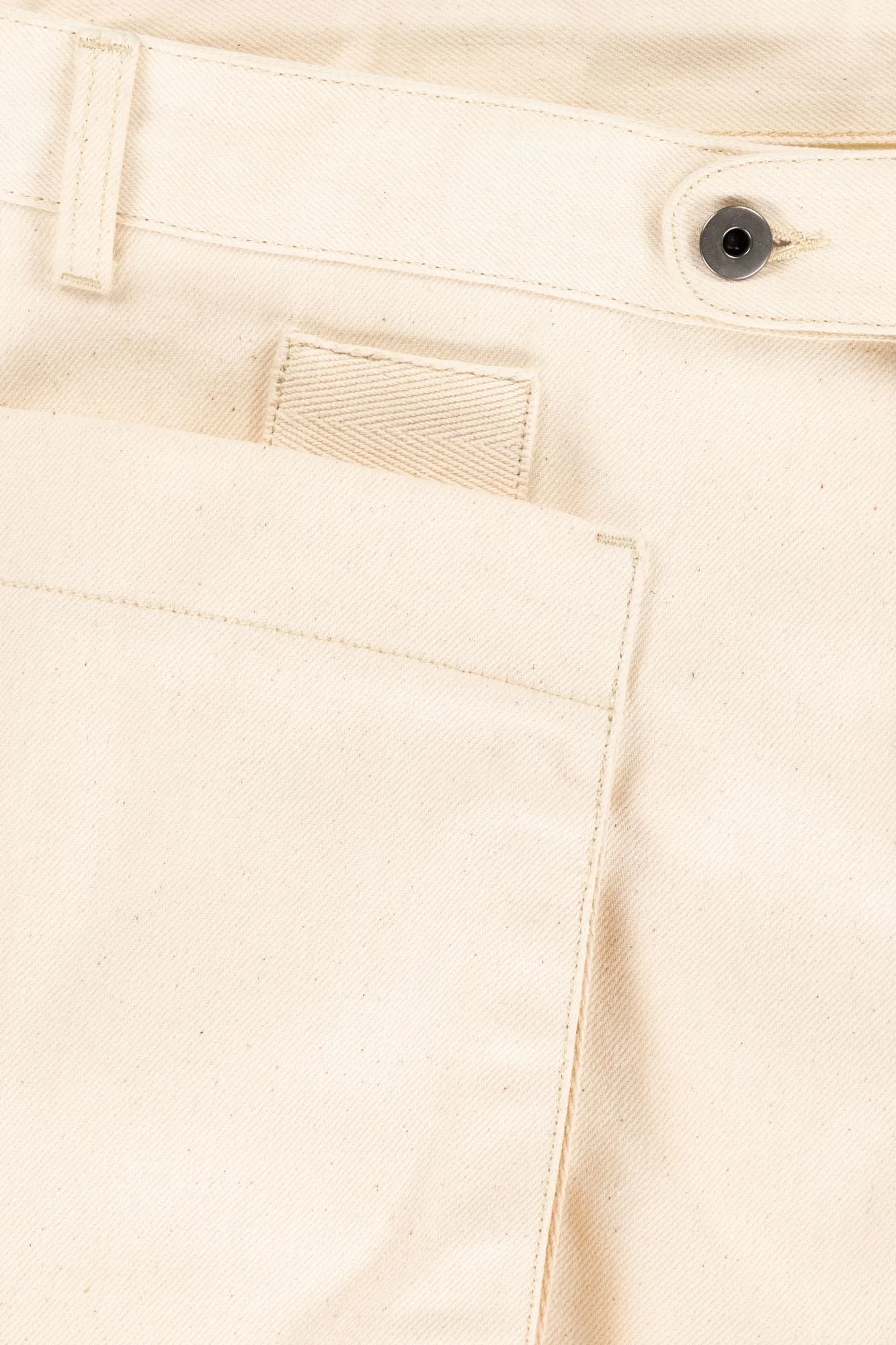 ULLAC x Gloverall Ecru Pants