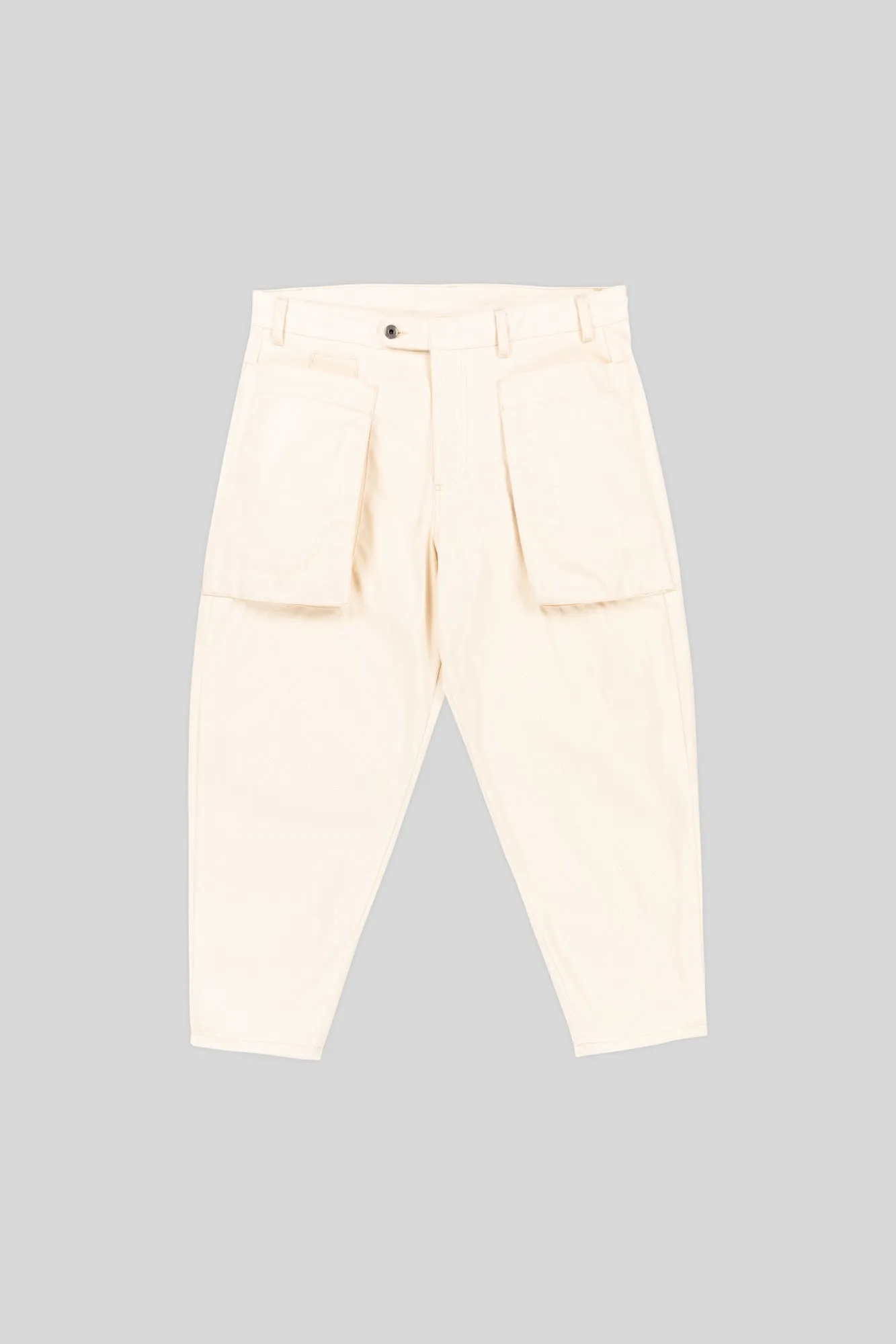 ULLAC x Gloverall Ecru Pants