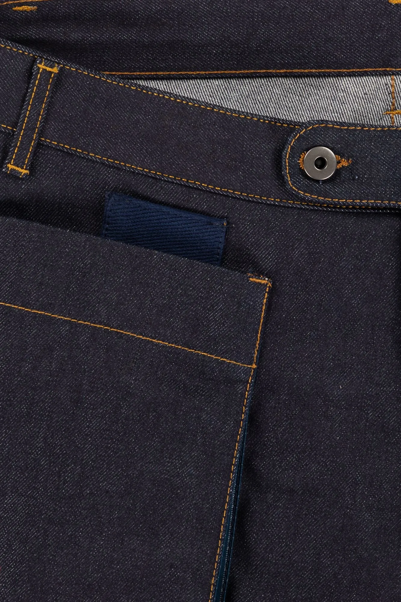 ULLAC x Gloverall Indigo Pants