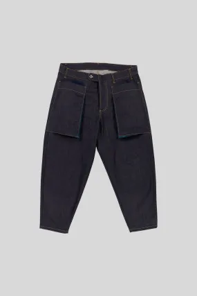 ULLAC x Gloverall Indigo Pants